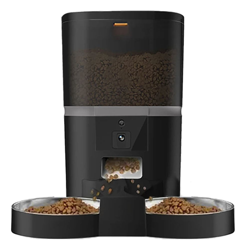 Alimentador Automático Inteligente Pet com Gravador de Câmera de Vídeo e com Aplicativo para Controle Remoto