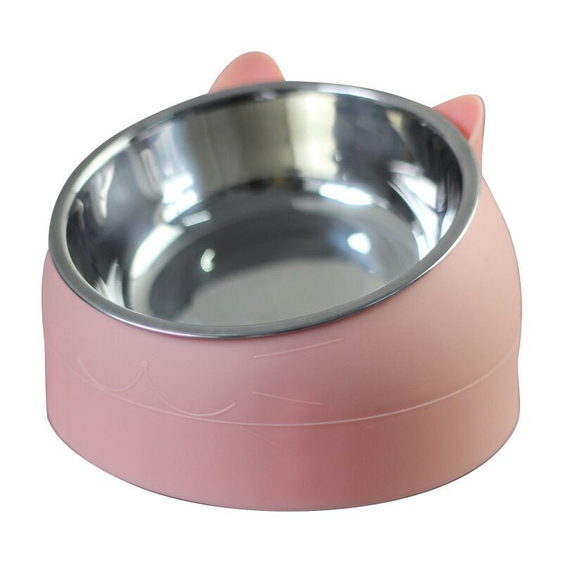 Tigela com Inclinação Para Gato